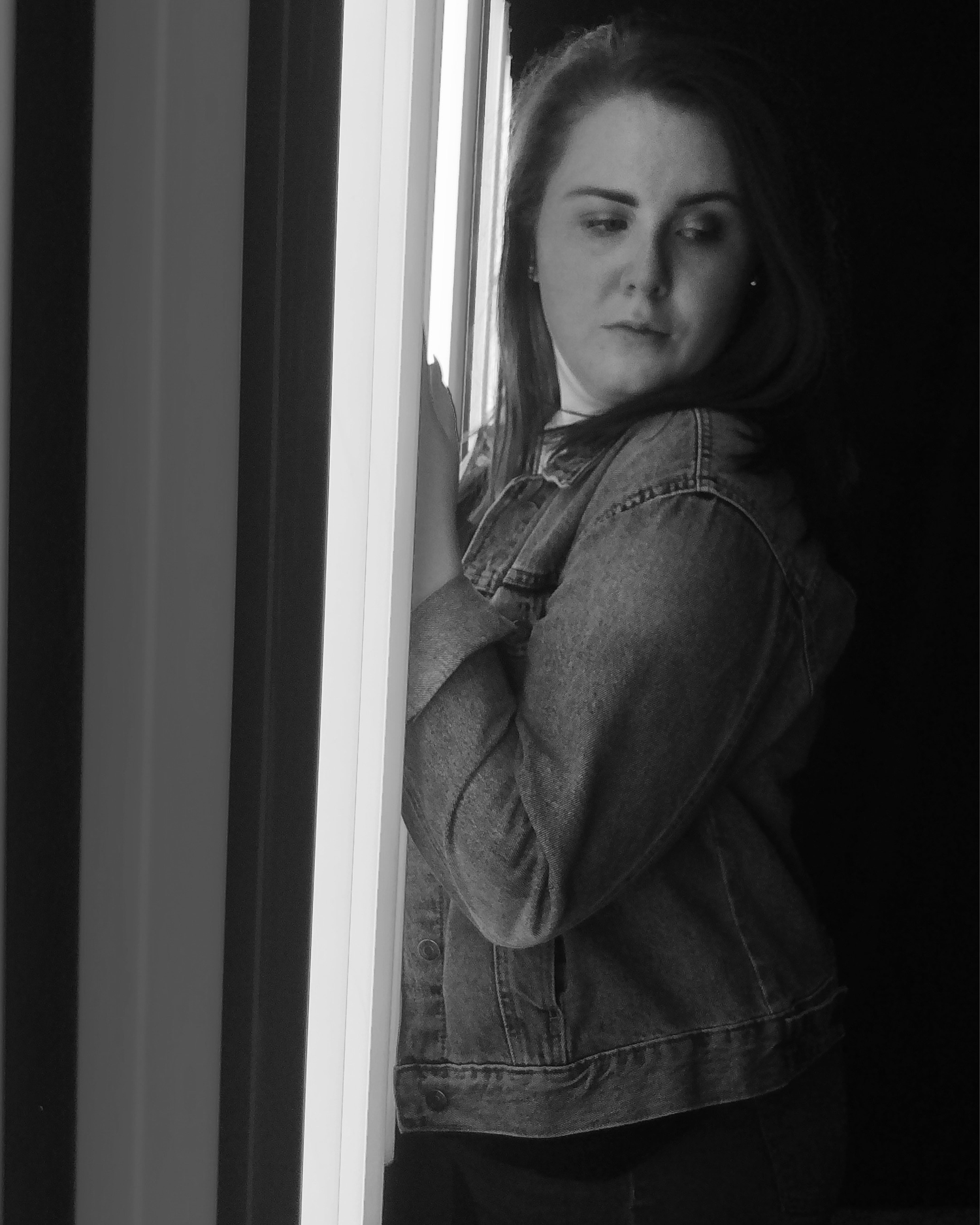 Anna Lambertz im Denim Jacket